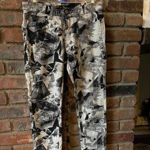 (ON SALE) Abbey Dawn Black and White Lightweight Pants